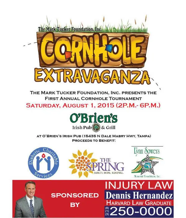 Cornhole Extravaganza Presented by The Mark Tucker Foundation