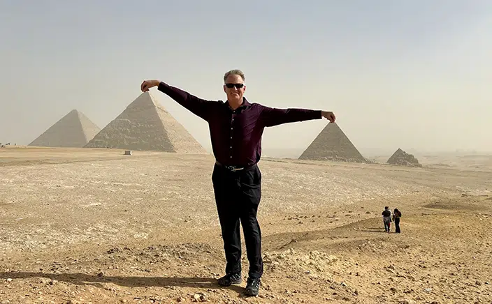 Dennis Hernandez Goes to Egypt