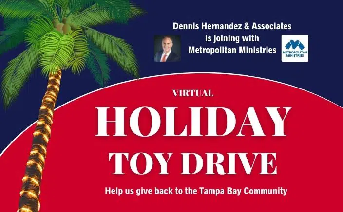 Dennis Hernandez holiday toy drive