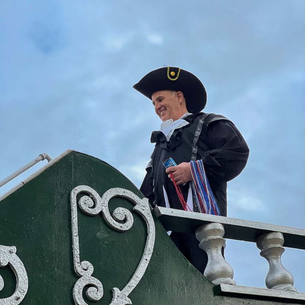 Dennis Hernandez at Gasparilla